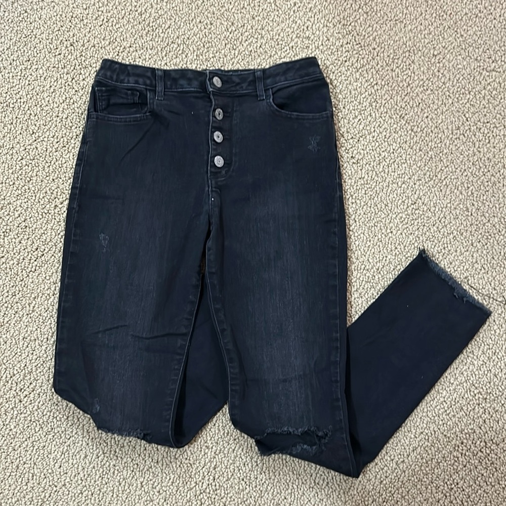 black gap jeans